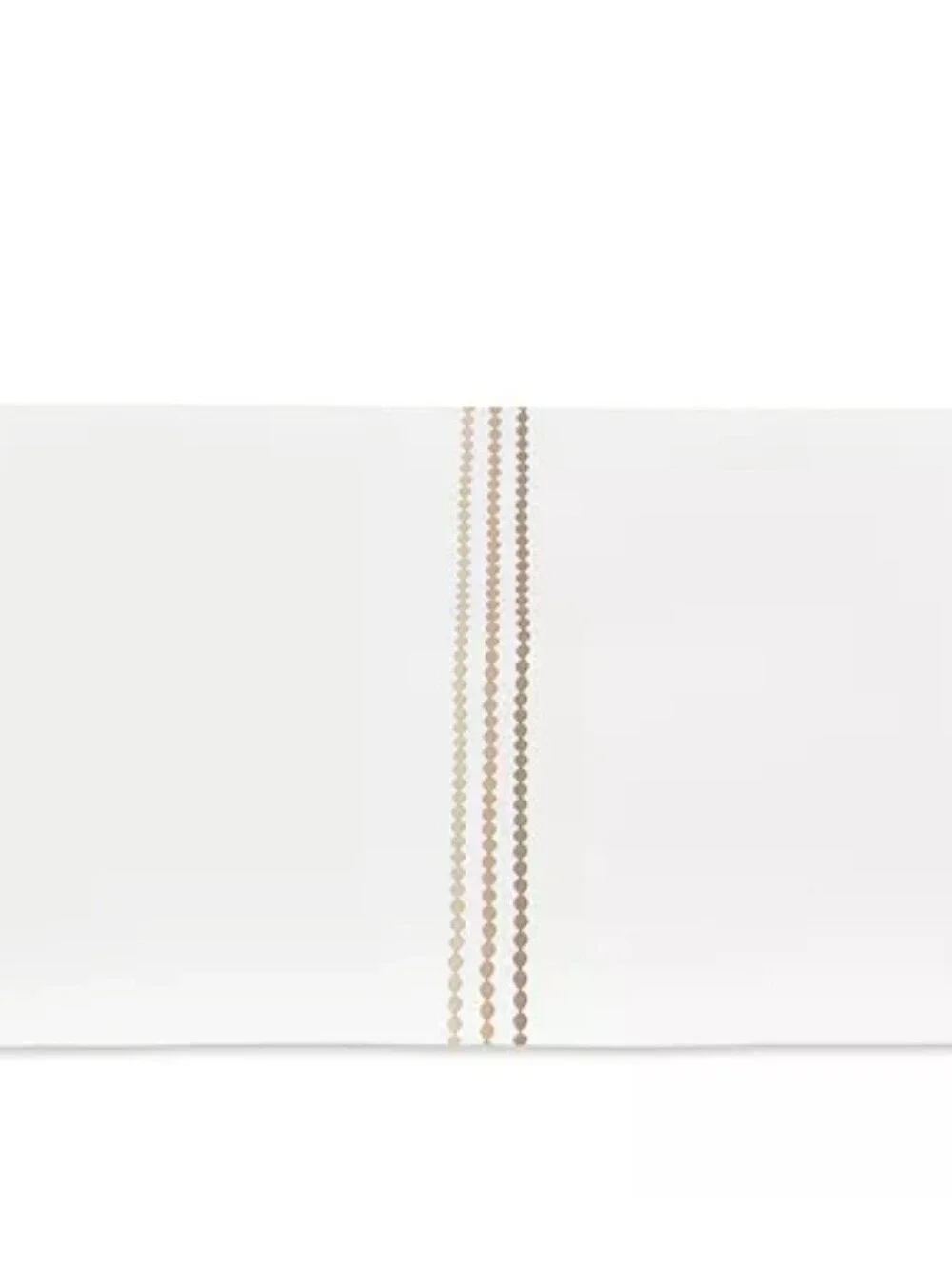 Matouk Amara Triple Pearl Cotton Sateen FULL / QUEEN Duvet Cover Retail $250